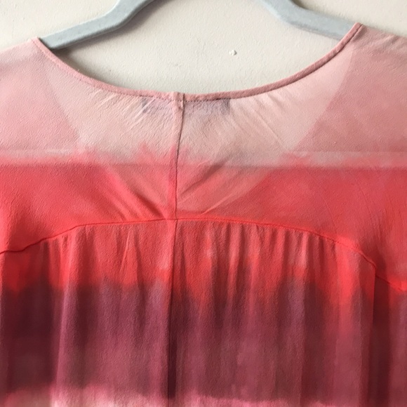 Silk Tie Dye Tunic Top - Picture 6 of 15